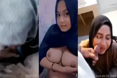 Kasih pacar blowjob terus gue muncrat di mukanya