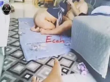 Tante Jilbab Biru Mata Di Tutup
